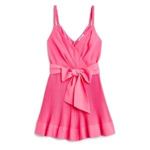 Milly Sexy NWT Pretty in Pink Azalea Livy Pleated Mini Dress **Size 2** 🔥🔥